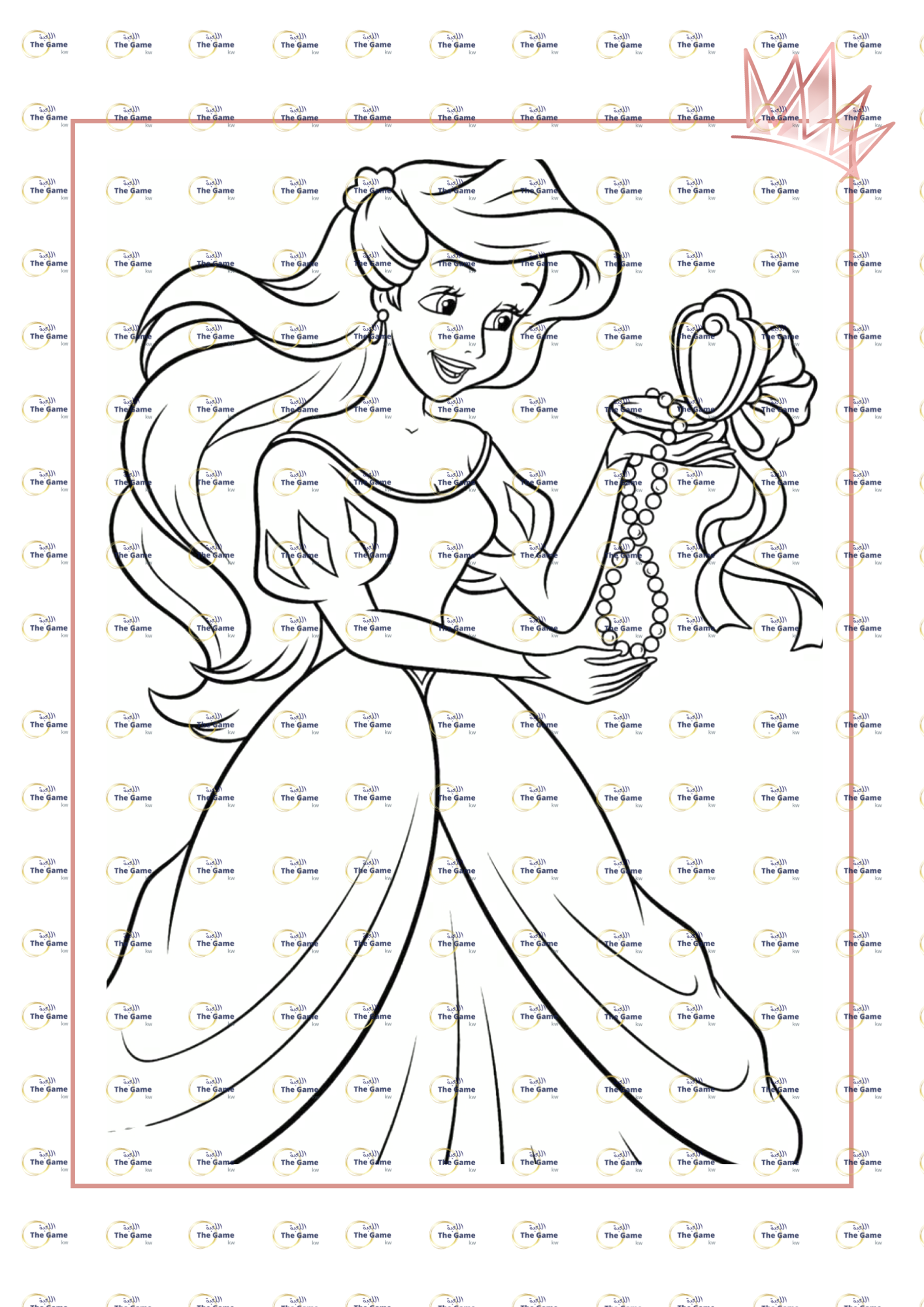 Disney princess coloring book