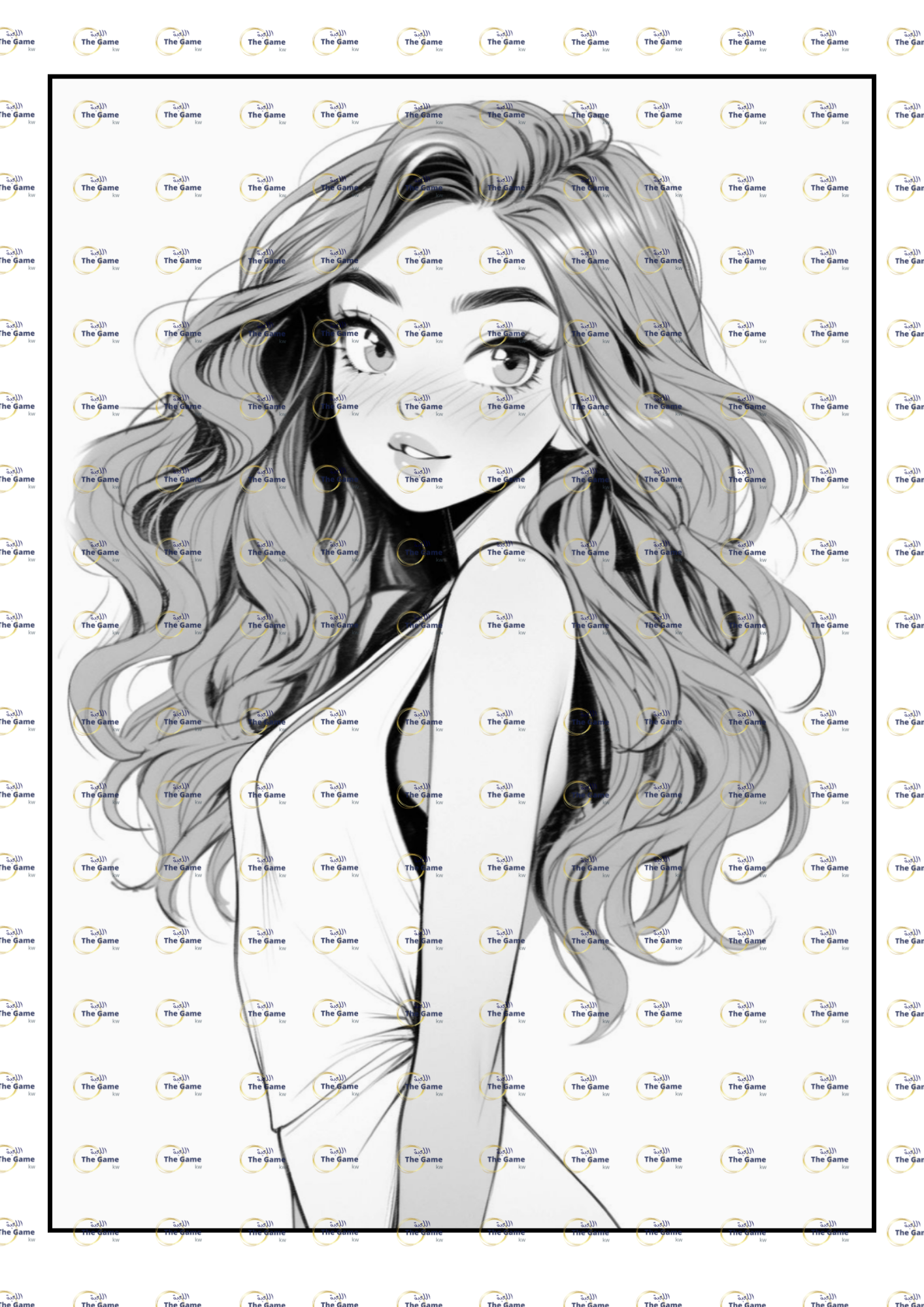 Anime coloring book