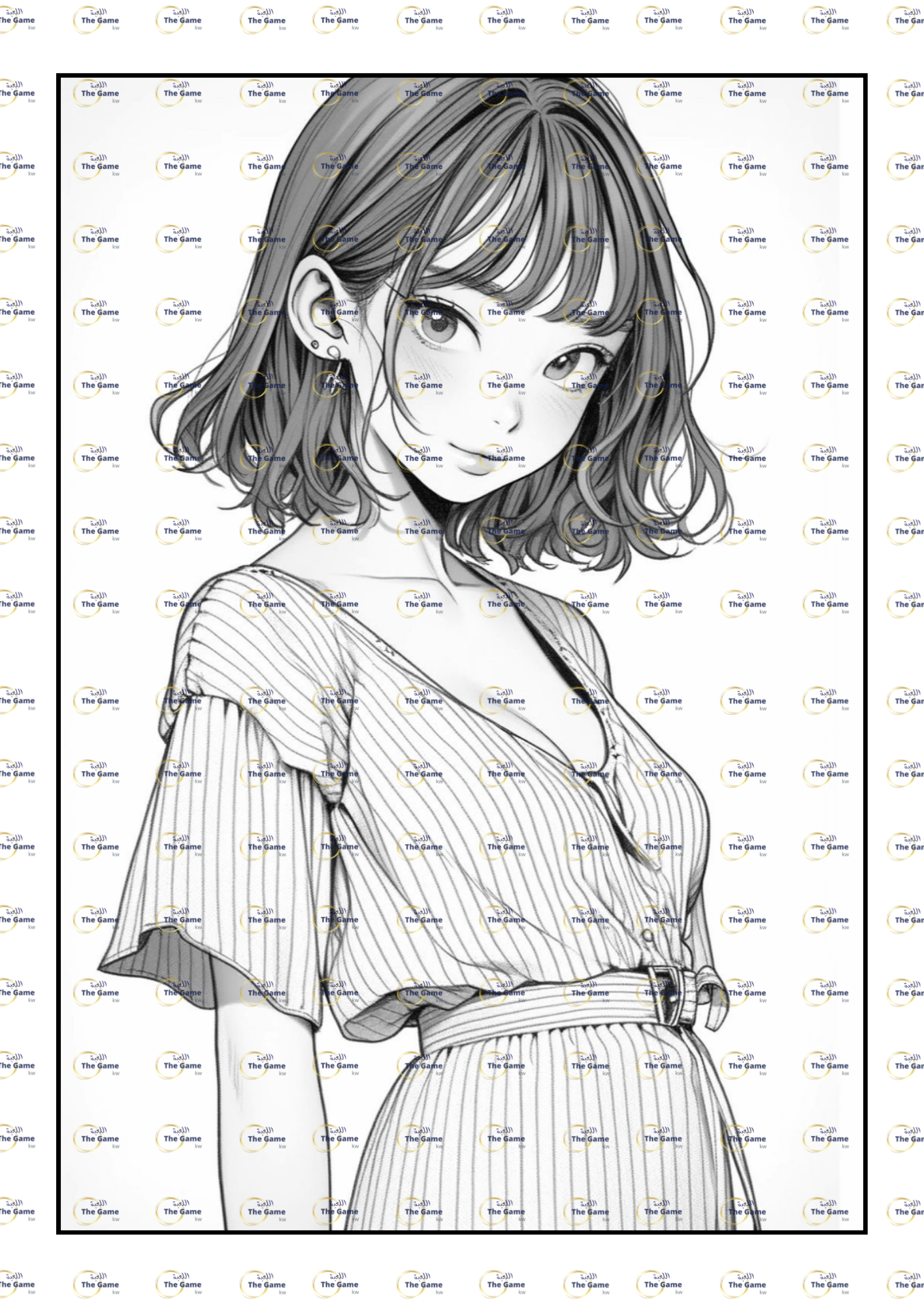 Anime coloring book