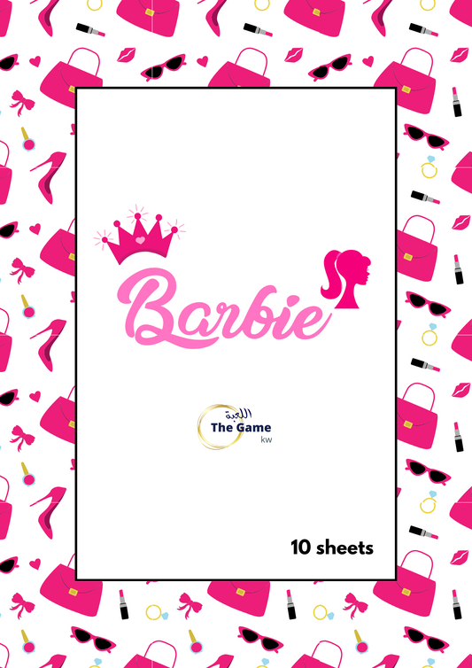 Barbie coloring book
