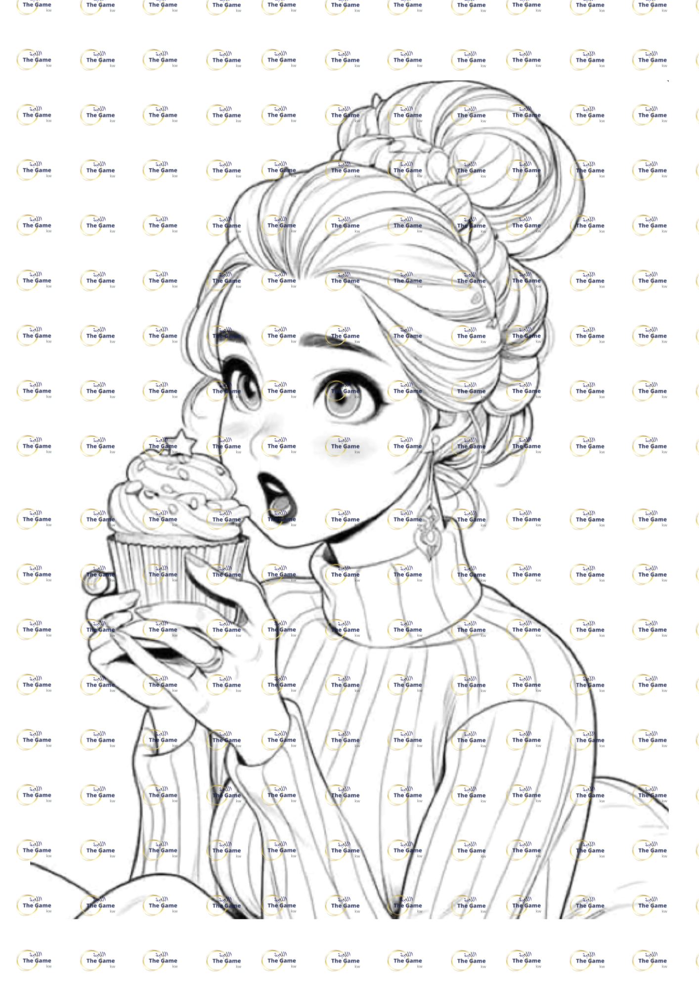 Sketch art coloring book (wonderful)